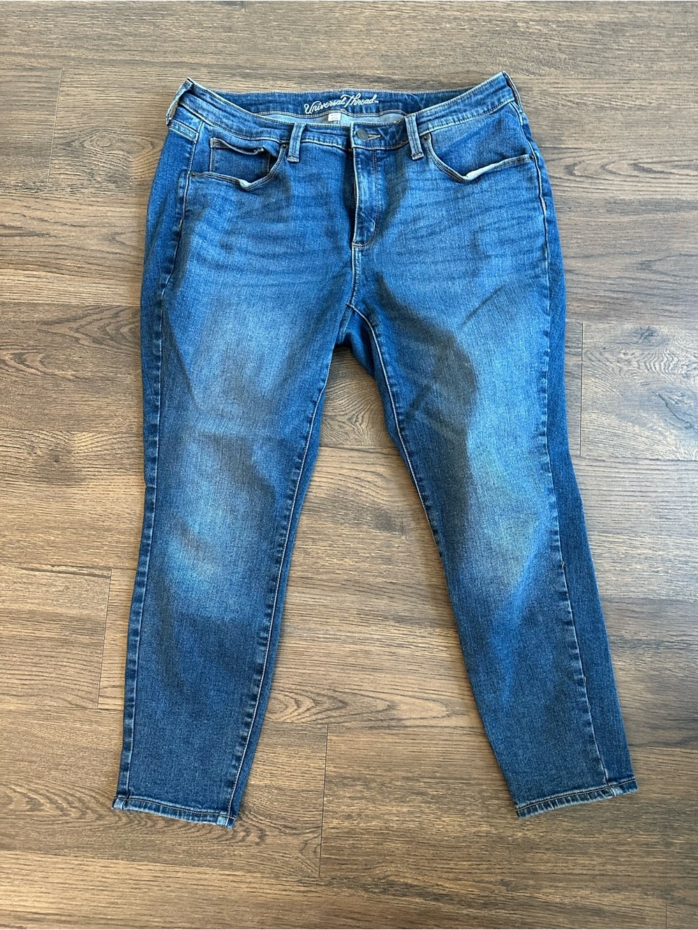 Classic Women's Blue Denim Jeans